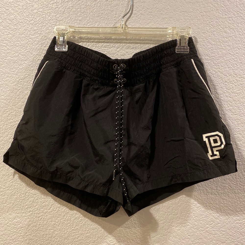 Victoria’s Secret PINK black track shorts